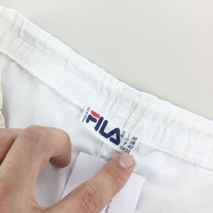 Fila White Line Shorts - W32-FILA-olesstore-vintage-secondhand-shop-austria-österreich
