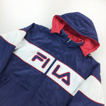 Load image into Gallery viewer, Fila 90s Spellout Jacket - Medium-olesstore-vintage-secondhand-shop-austria-österreich