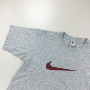 Nike 90s Big Swoosh T-Shirt - Small-olesstore-vintage-secondhand-shop-austria-österreich