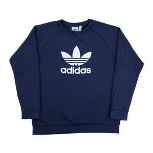 Adidas Trefoil Sweatshirt - Medium-Adidas-olesstore-vintage-secondhand-shop-austria-österreich