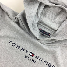 Load image into Gallery viewer, Tommy Hilfiger Spellout Hoodie - Small-TOMMY HILFIGER-olesstore-vintage-secondhand-shop-austria-österreich
