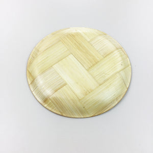 Oriental Asia Bambus Plate-olesstore-vintage-secondhand-shop-austria-österreich