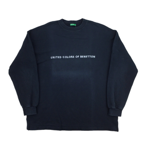 United Colors Of Benetton 90s Sweatshirt - XL-UNITED COLORS OF BENETTON-olesstore-vintage-secondhand-shop-austria-österreich