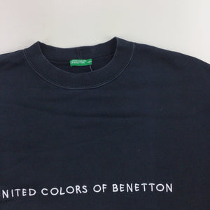 United Colors Of Benetton 90s Sweatshirt - XL-UNITED COLORS OF BENETTON-olesstore-vintage-secondhand-shop-austria-österreich