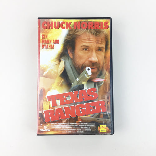 Chuck Norris Texas Ranger 1993 VHS-olesstore-vintage-secondhand-shop-austria-österreich