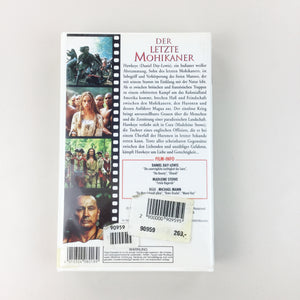 Der letzte Mohikaner 1992 VHS-olesstore-vintage-secondhand-shop-austria-österreich