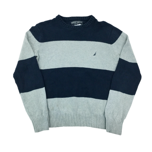 Nautica Knit Sweatshirt - Small-olesstore-vintage-secondhand-shop-austria-österreich