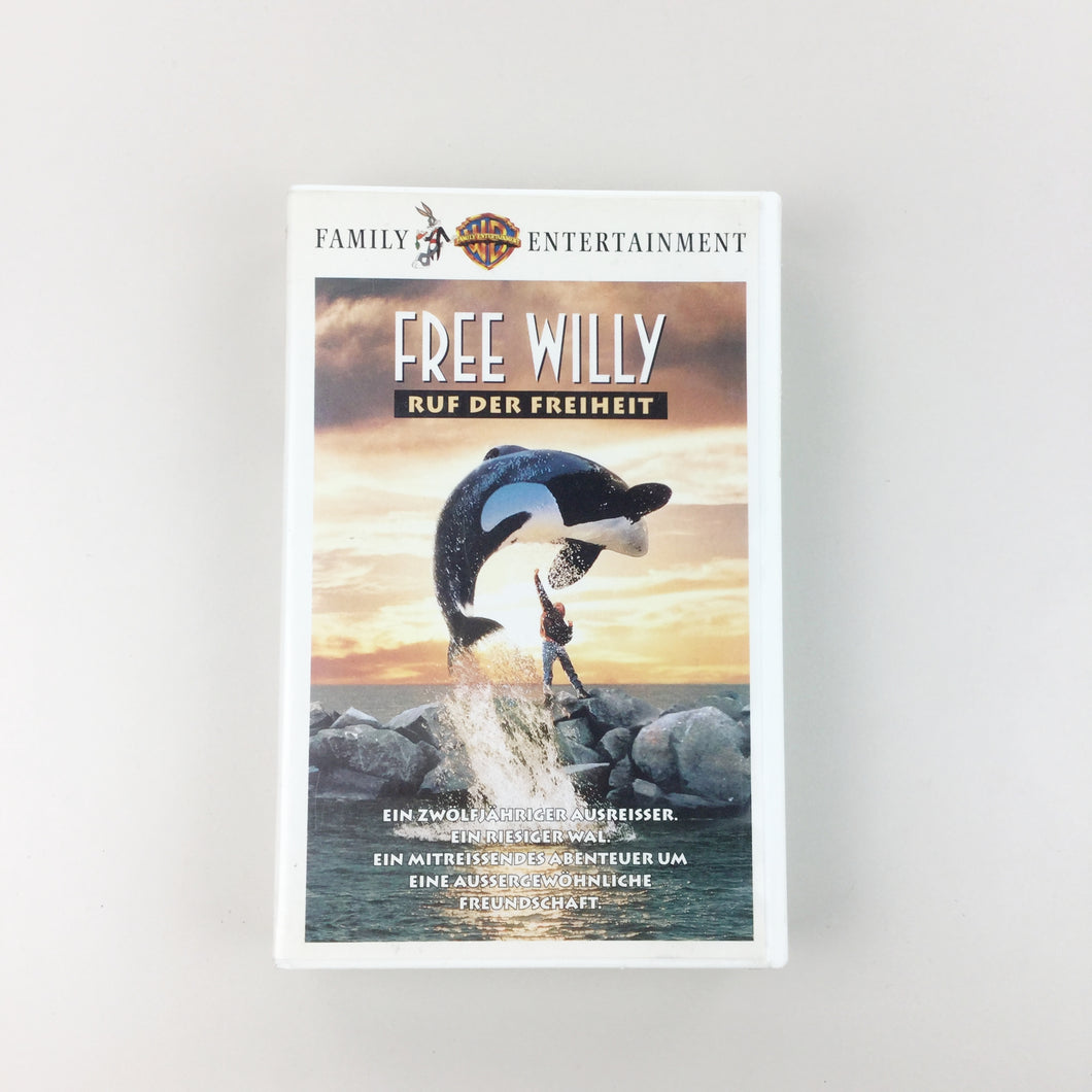 Free Willy 1993 VHS-olesstore-vintage-secondhand-shop-austria-österreich