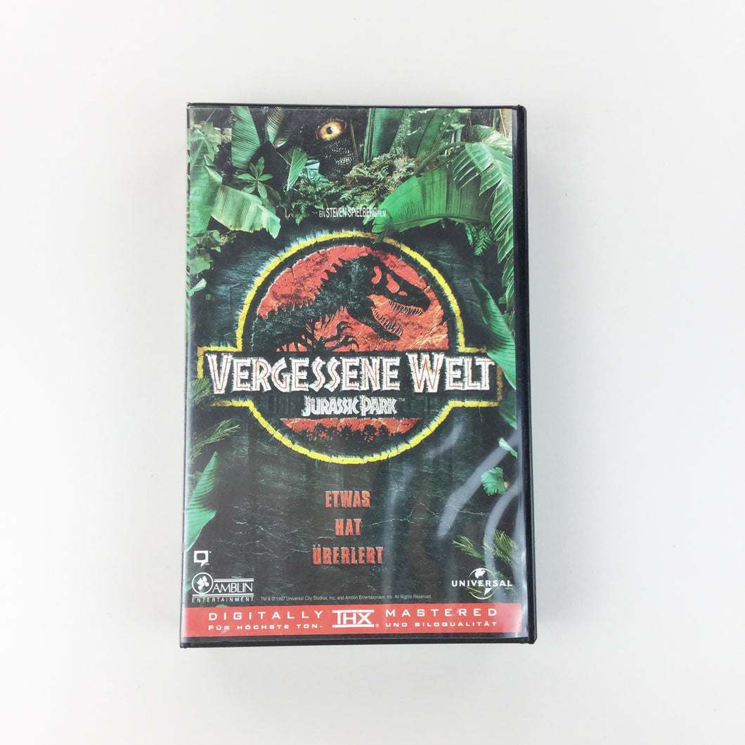 Jurassic Park 'Vergessene Welt' 1998 VHS-olesstore-vintage-secondhand-shop-austria-österreich