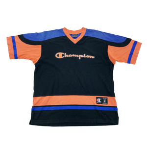 Champion 90s Spellout T-Shirt - Medium-olesstore-vintage-secondhand-shop-austria-österreich