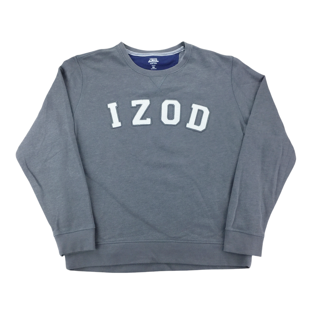 IZOD Spellout Sweatshirt - XXL-olesstore-vintage-secondhand-shop-austria-österreich