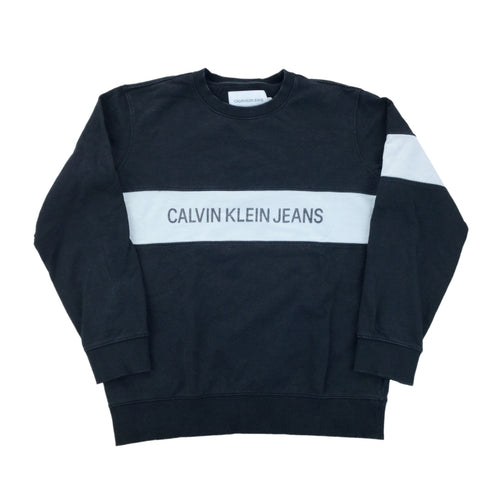 Calvin Klein Spellout Sweatshirt - XL-CALVIN KLEIN-olesstore-vintage-secondhand-shop-austria-österreich