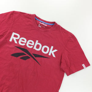 Reebok Spellout T-Shirt - Small-olesstore-vintage-secondhand-shop-austria-österreich