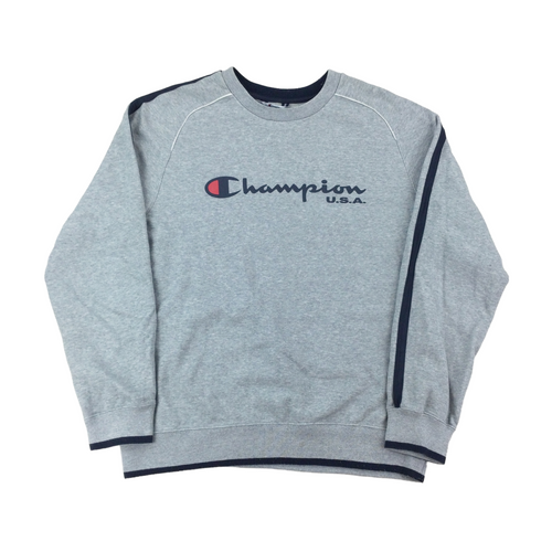 Champion Spellout Sweatshirt - XL-Champion-olesstore-vintage-secondhand-shop-austria-österreich
