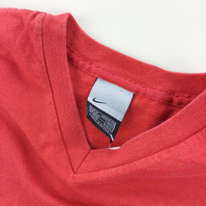 Nike Swoosh Club T-Shirt - Medium-olesstore-vintage-secondhand-shop-austria-österreich