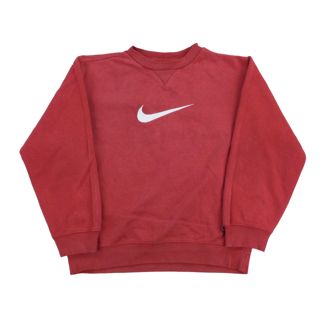 Nike Swoosh Sweatshirt - Women/XS-NIKE-olesstore-vintage-secondhand-shop-austria-österreich