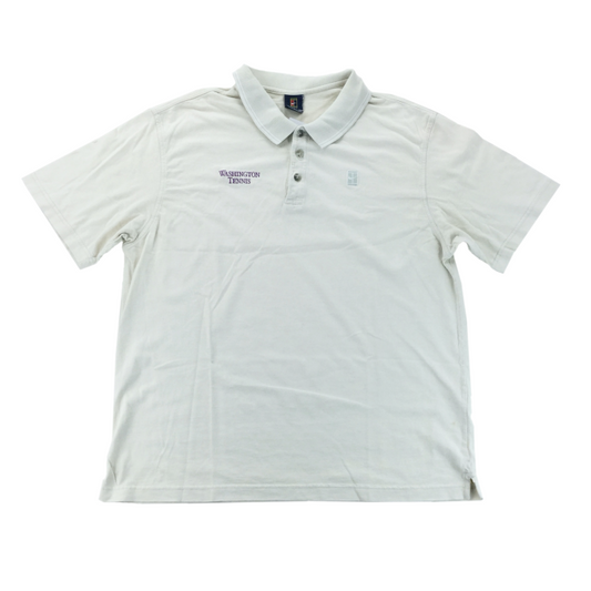 Nike 90s Challenge Court Washington Tennis Polo Shirt - Large-olesstore-vintage-secondhand-shop-austria-österreich