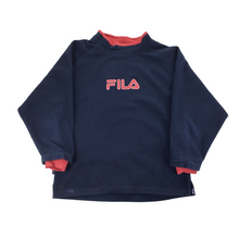 Load image into Gallery viewer, Fila Spellout Fleece Sweatshirt - Small-olesstore-vintage-secondhand-shop-austria-österreich