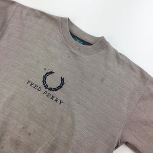 Fred Perry 90s Tie Dye Sweatshirt - XL-olesstore-vintage-secondhand-shop-austria-österreich
