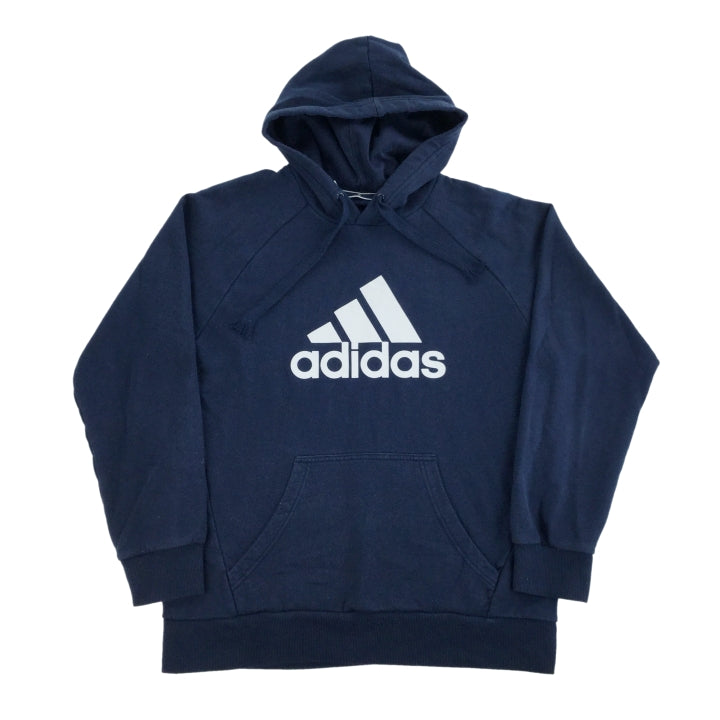 Adidas big logo hoodie - Small-Adidas-olesstore-vintage-secondhand-shop-austria-österreich