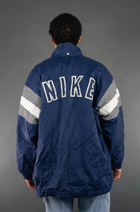Nike 90s Spellout Swoosh Jacket - Large-olesstore-vintage-secondhand-shop-austria-österreich