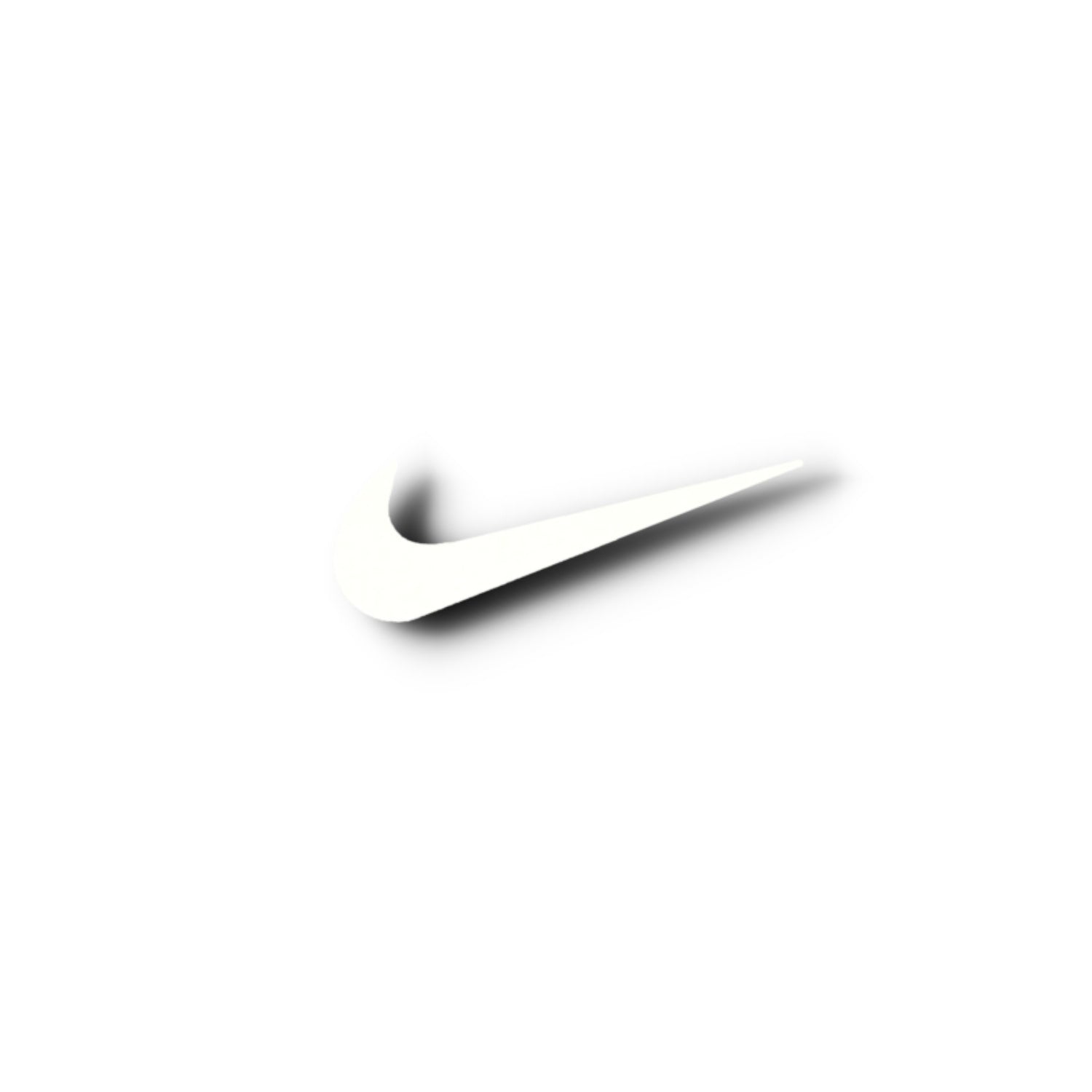 Nike swoosh logo white Clearance