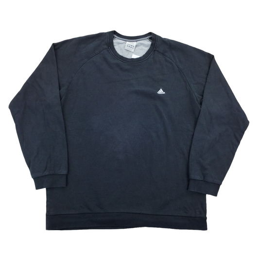 Adidas Basic Sweatshirt - XXL-Adidas-olesstore-vintage-secondhand-shop-austria-österreich