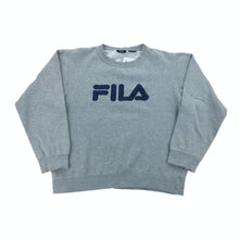 Load image into Gallery viewer, Fila Spellout Sweatshirt - Large-olesstore-vintage-secondhand-shop-austria-österreich
