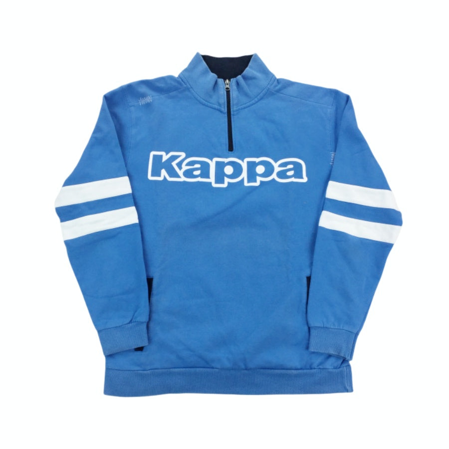 - Zip OLESSTORE Kappa 1/4 | Sweatshirt Medium VINTAGE